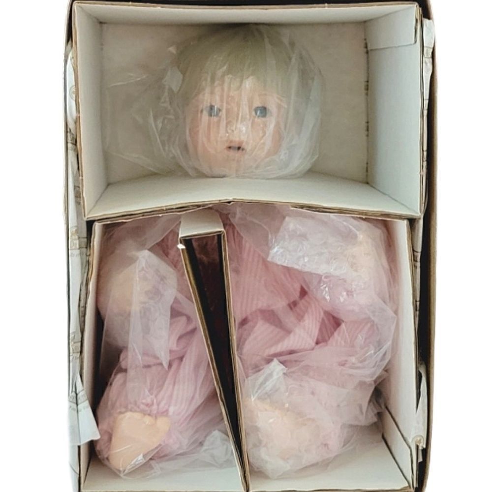 Vintage Ashton-Drake Galleries "All Gone" From The "Baby Talk" Collection 1993